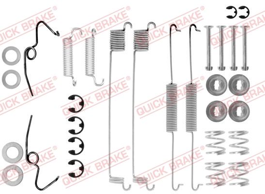 QUICK BRAKE Tarvikesarja, jarrukengät 105-0641